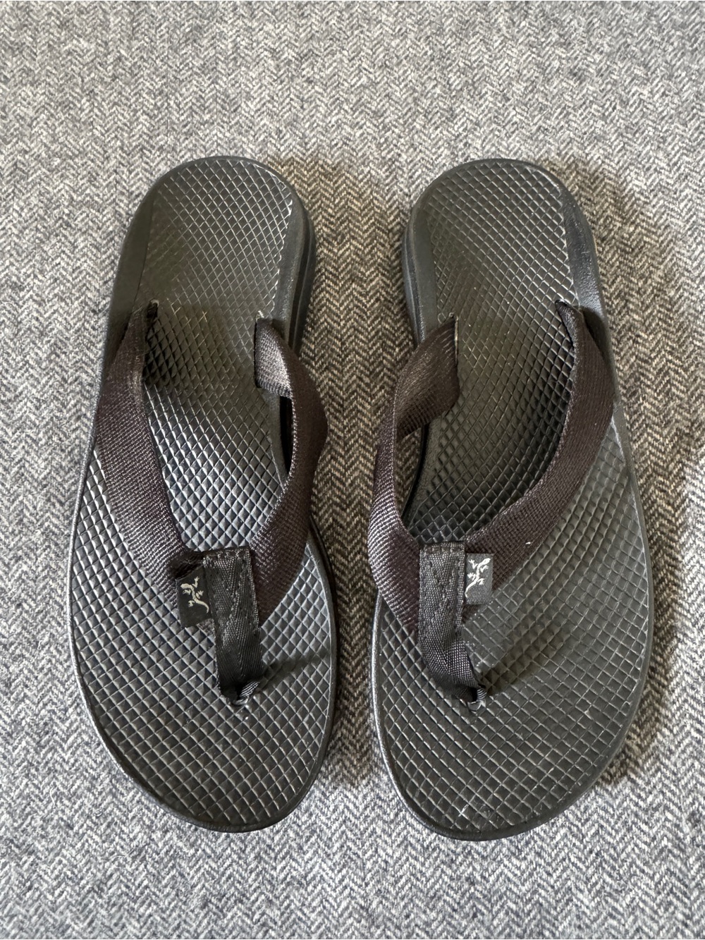 Chaco Black Flip Flop Sandals